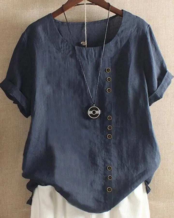 Women's Short Sleeve Blouse Wilson Fashion