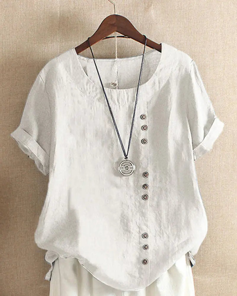 Women's Short Sleeve Blouse Wilson Fashion