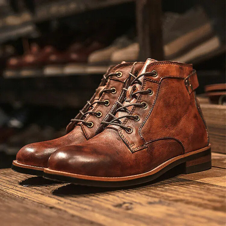 Men's Leather Boots Wilson Fashion